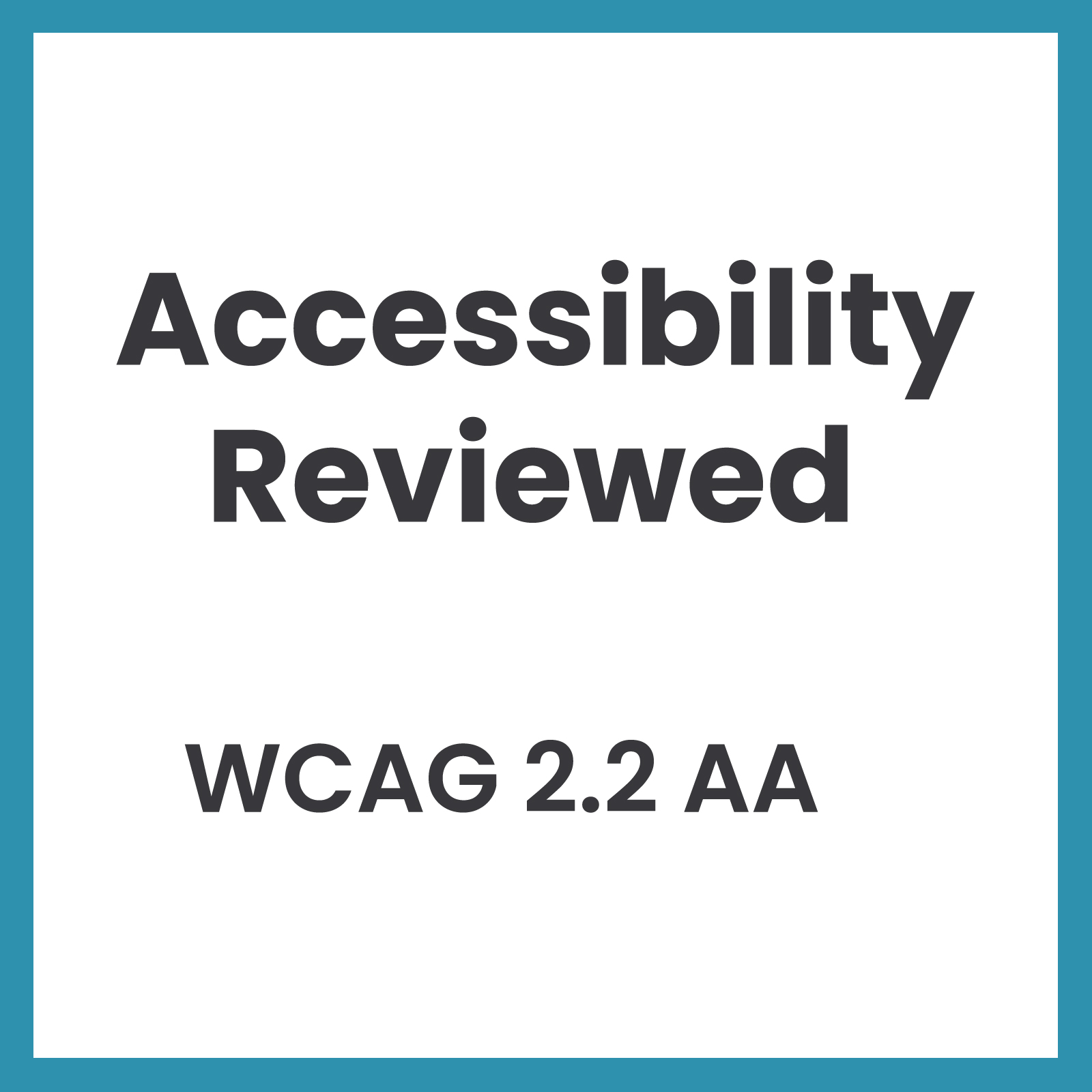 Accessibility Review badge
